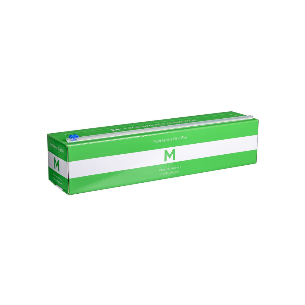 Premium Cling Film Dispenser - Clear, 330mm x 600m x 9mu (6)