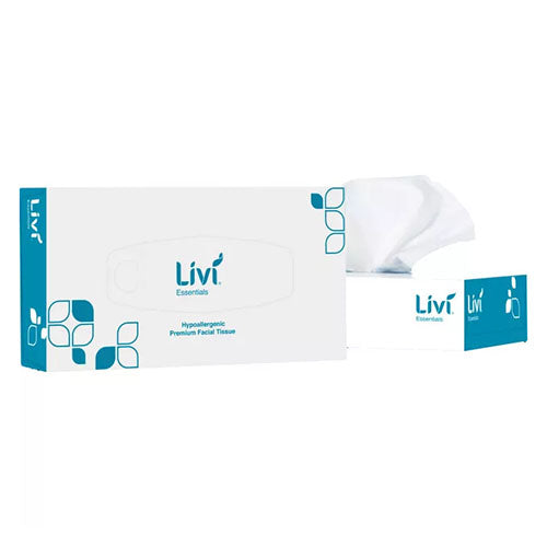 Livi Essentials Facial Tissues 2 Ply 100 Sheets