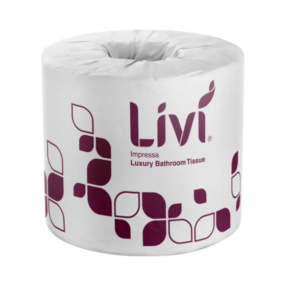 Livi Impressa 3ply 225 Sheet Toilet Tissue