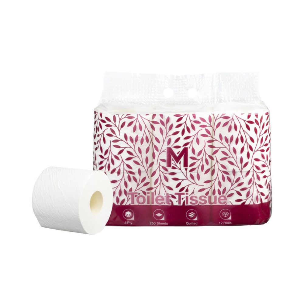 Luxury Unwrapped Toilet Tissue Boxed
