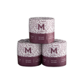 Luxury Wrapped Toilet Tissue Boxed - White, 3 Ply and 2 ply
