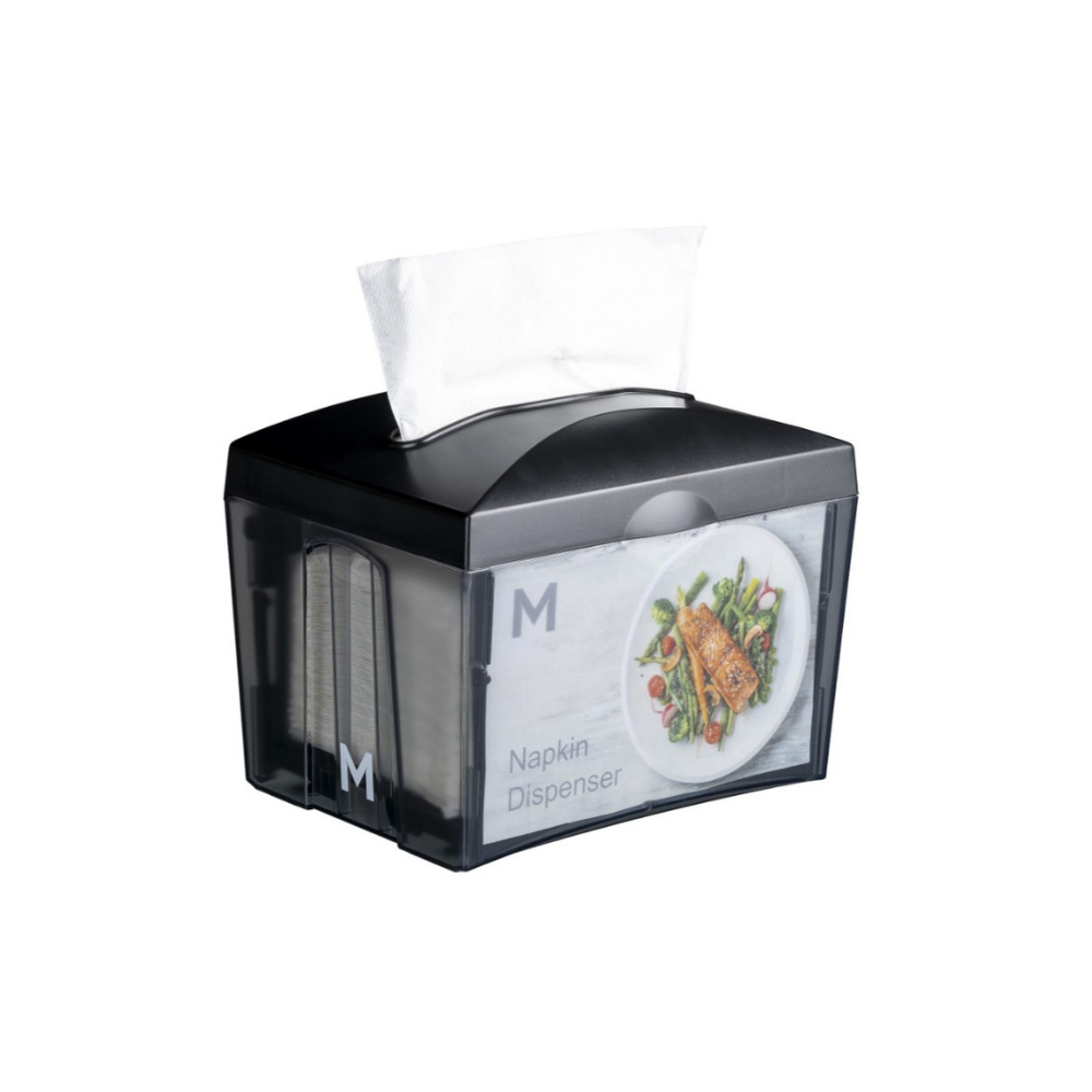 Tabletop Napkin Dispenser - White, 500 Sheet Capacity (1) *Suits MPH38495