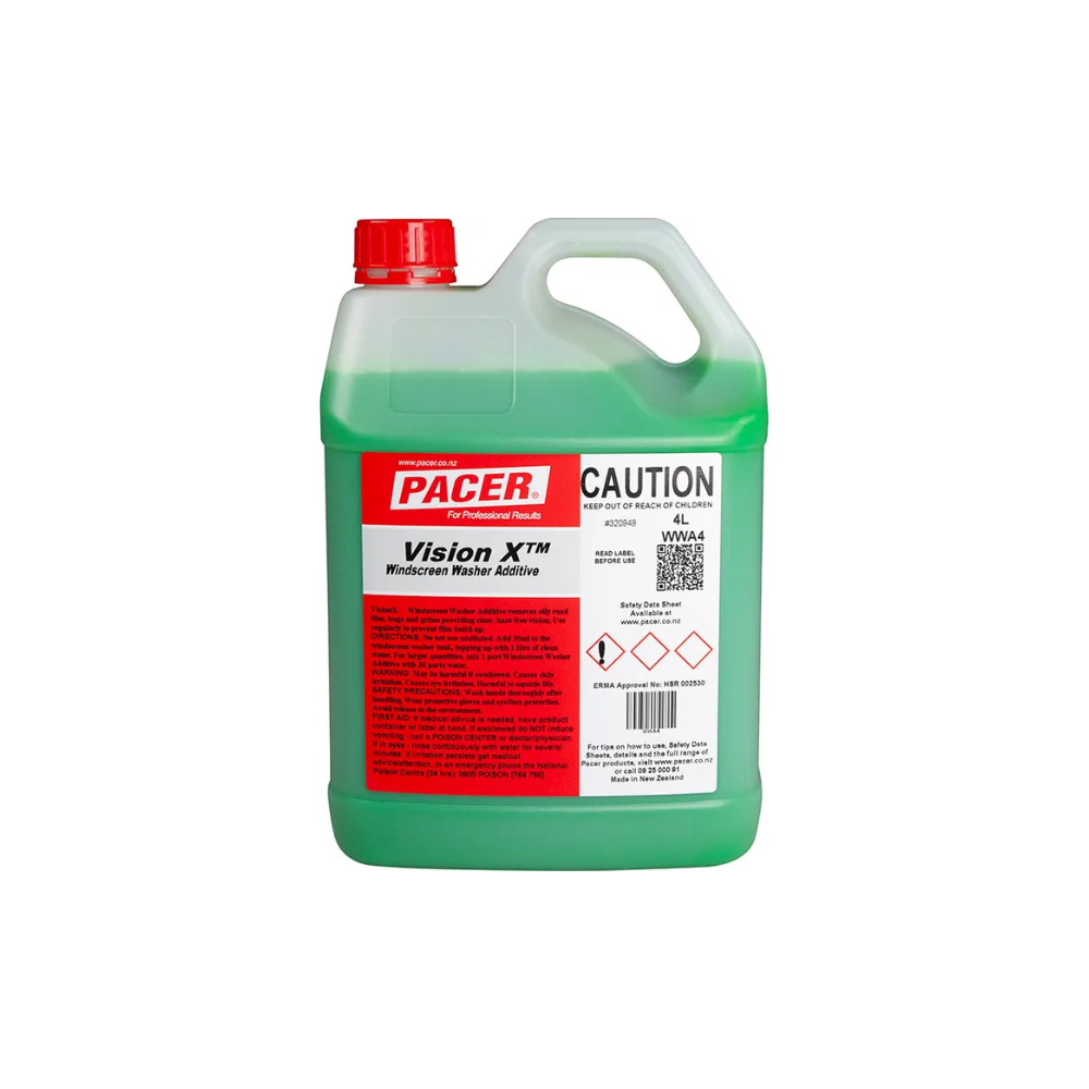 Pacer Vision X Windscreen Washer Additive 500ML