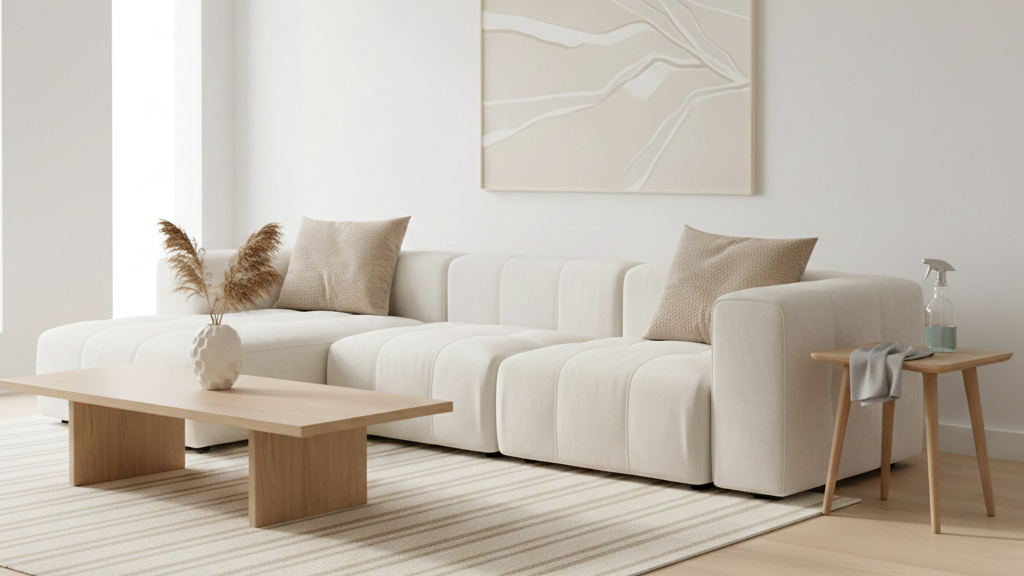 clean living room