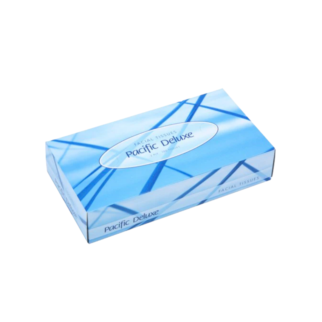 Pacific Deluxe Facial Tissue 2-Ply 100 Sheets