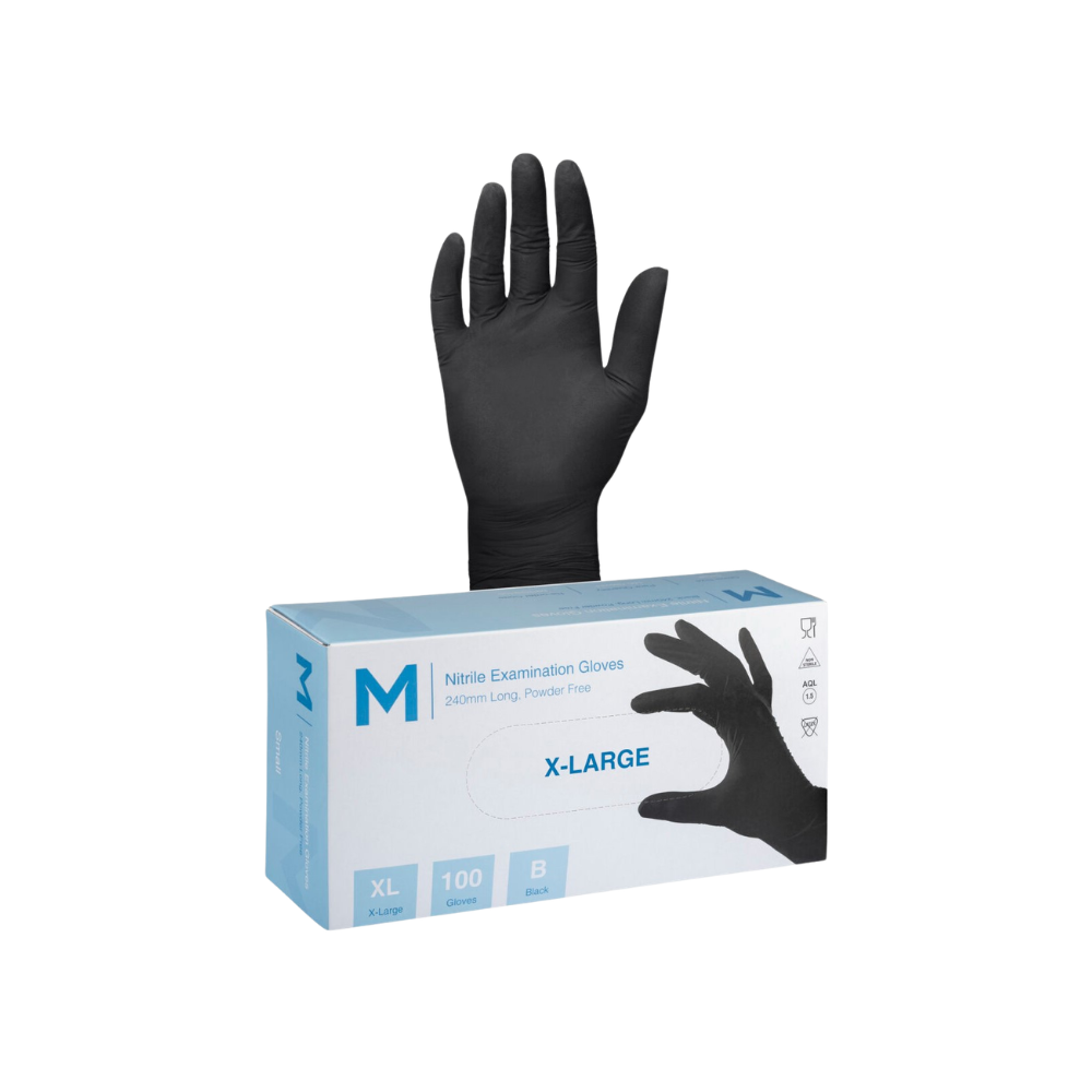 Nitrile Black Gloves 7.0g