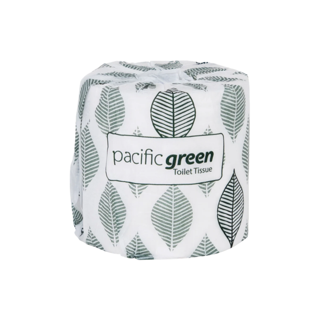 Pacific Green Recycled Roll Toilet Tissue 2-Ply