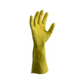 Silverlined Yellow Rubber Gloves